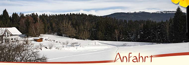 Anfahrt Neureichenau Bayerischer Wald