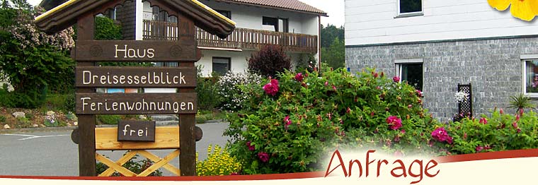 Anfrage an Haus Dreisesselberg in Neureichenau im Bayerwald