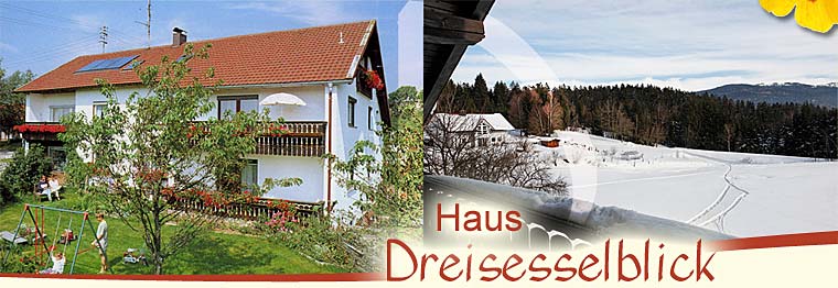 Ferienwohnungen Haus Dreisesselberg - Urlaub im Dreiländereck Bayern - Böhmen - Österreich